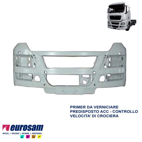 paraurti anteriore man tgx primer predisposto acc cruise control