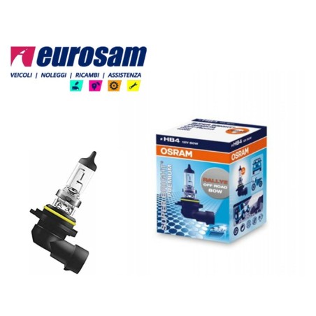 lampada alogena hb4 12v 80w off-road super bright premium osram