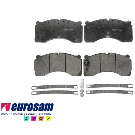 kit pastiglie pasticche freno assale meritor ror serie tm lm lc