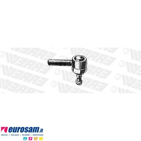 Testina avantreno destra Fiat Iveco Cerbiatto Daino Leoncino Lupetto Tigrotto 100.13/F13 100/110NC 645/650/650E/655/662