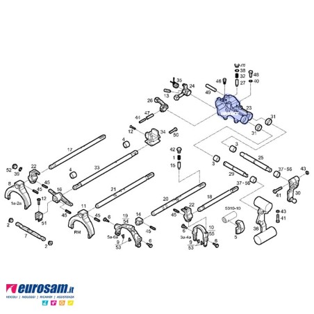 Scatola Gruppo Selettore Cambio Iveco Daily dal 2006 in poi