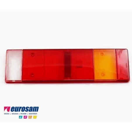 trasparente vetrino posteriore dx sx 7 posizioni man daf iveco renault scania