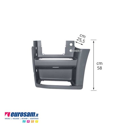 pedana salita sinistra sx 2 gradini mercedes actros mp1 mp2 mp3