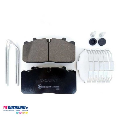 Kit pastiglie freno anteriori posteriori Daf LF45