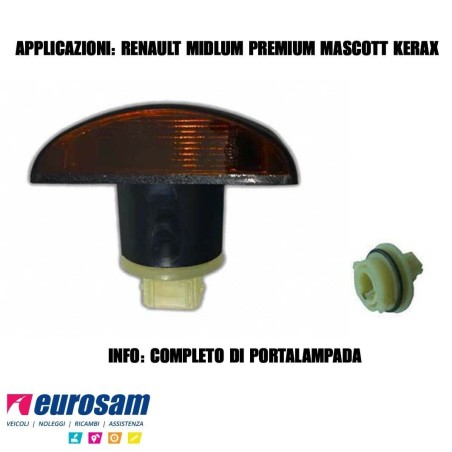 fanalino freccia laterale dx/sx renault premium midlum kerax mascot