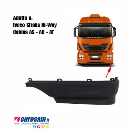 angolo sinistro sottoparaurti iveco stralis hi-way hi street hi road